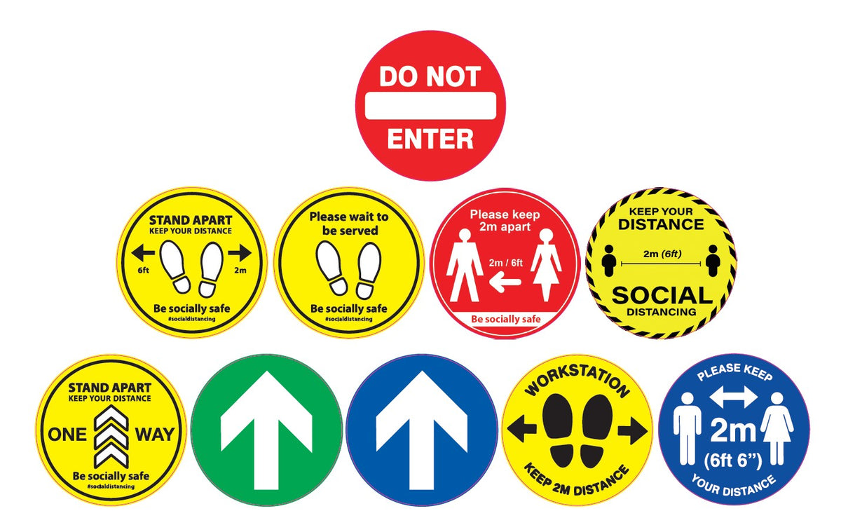 Social Distance stickers Buy Online at cabledrumjacks, UK — Cabledrumjacks
