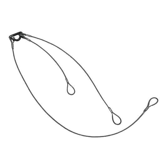 Galvanised steel 3 way pulling harness 