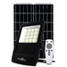 NexSun 2500 Solar flood light in black with solar panel and remote