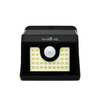 NexSun 400 lumen black solar light with motion sensor