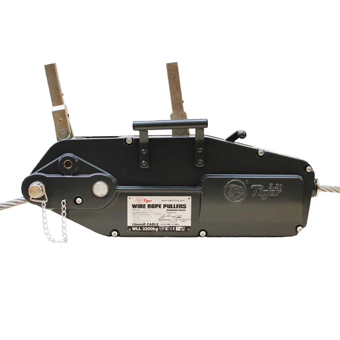 TIGER WIRE ROPE PULLER TYPE TRPA with Aluminium Casing