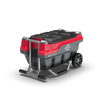Red and Black Cramer 82V Professional 6 Slot Rapid Charging Station