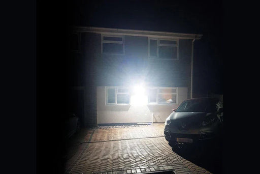 NightSearcher FastStar 30 PIR AC Powered Flashlight in use