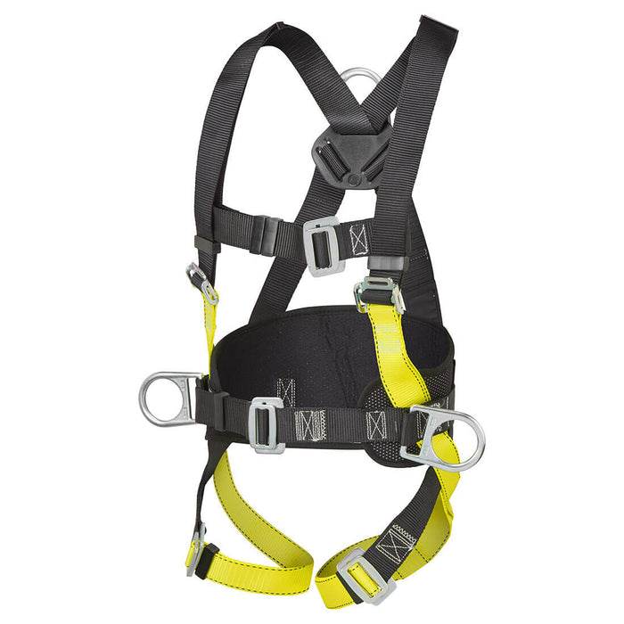 FP15BKR  - Portwest - 2 Point Comfort Plus Safety Harness Front View  - Black - from CableDrumJacks