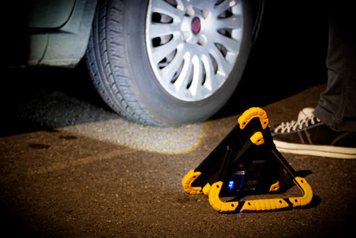 NightSearcher Galaxy Hazard rechargeable light in use