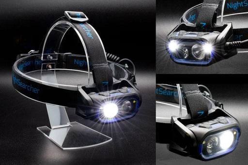 NightSearcher HT800RX rechargeable head torch