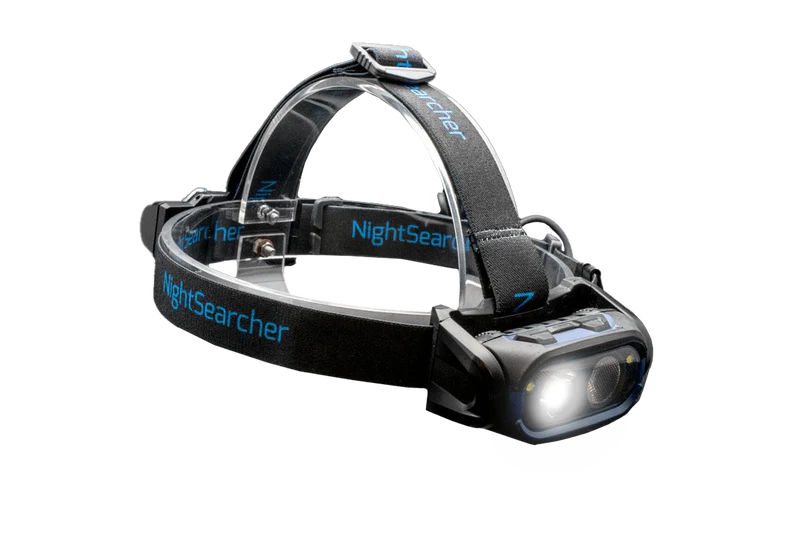 NightSearcher HT800RX rechargeable head torch