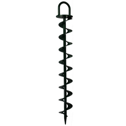 Heavy duty Green Powder coated Ground Anchor by Riggfix