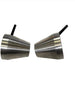 Coned Aluminium spindle locking collars (Pair)