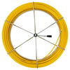 King Cobra 11mm Quick Release Cable Rodder Main Image of rod and wheel only - help solve your cable rodding problems today with this innovative design