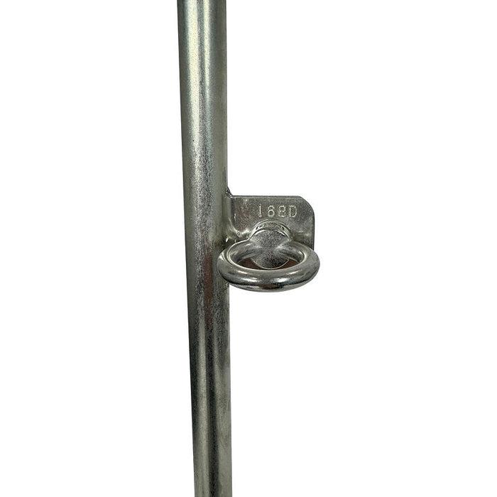 6mm x 100m King Cobra Duct Rod close up of eyebolt 