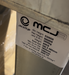 MCJ3 Mechanical Cable Reel Jack Sets - Close up of ID Label showing Technical Specifications