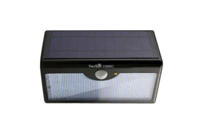 NexSun 1100RC - 1100 Lumens - Solar Wall Light