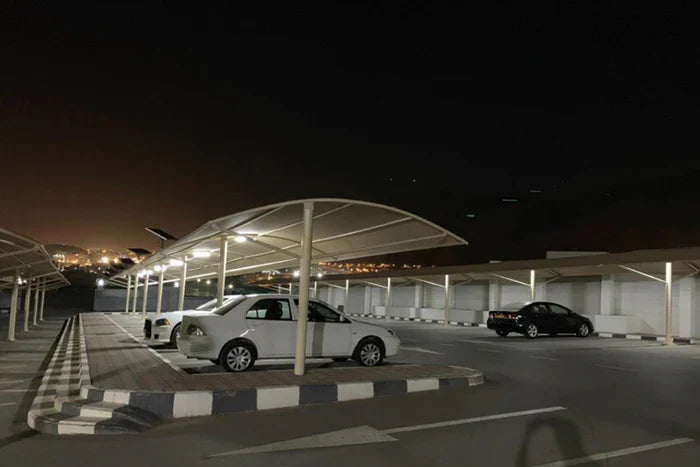 NexSun 2500RC White Linear Solar light  in use