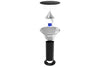 NexSun Bollard C Colour Changing Pillar Light in Black taken apart