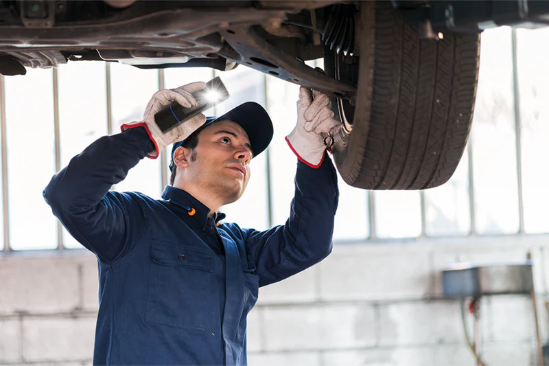 NightSearcher iSpector 750 rechargeable inspection light in use