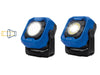 Blue and Black NightSearcher Micro 1100 - 1100 Lumens - Rechargeable Work Light - 2 modes