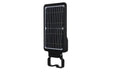 Solar Panel on NexSun 6000 Black LED Solar Flood Light