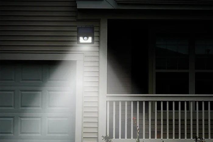 NexSun 400 - 400 Lumens - Solar Security Wall Light in application