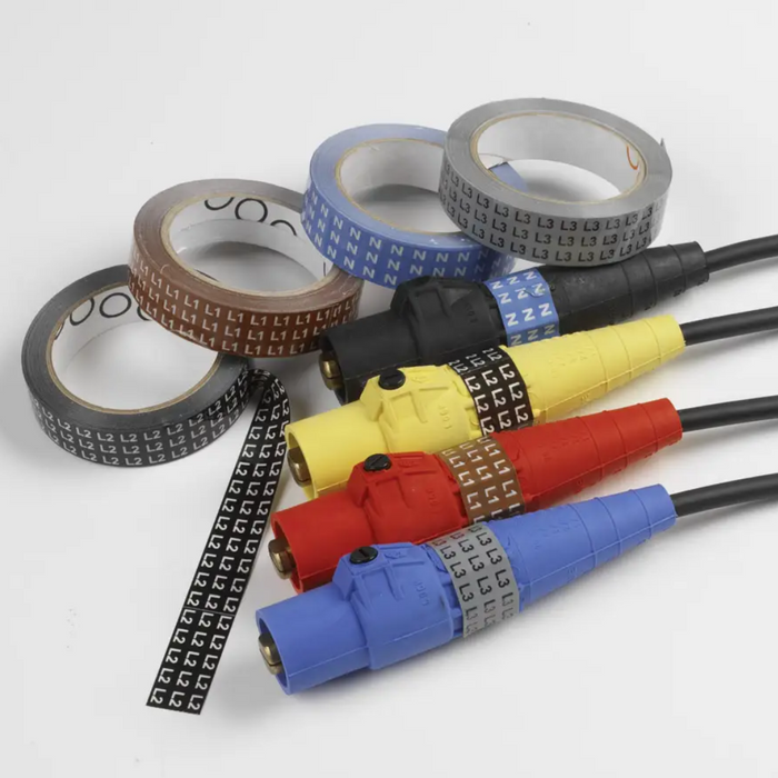 Cable Phase Code Tape
