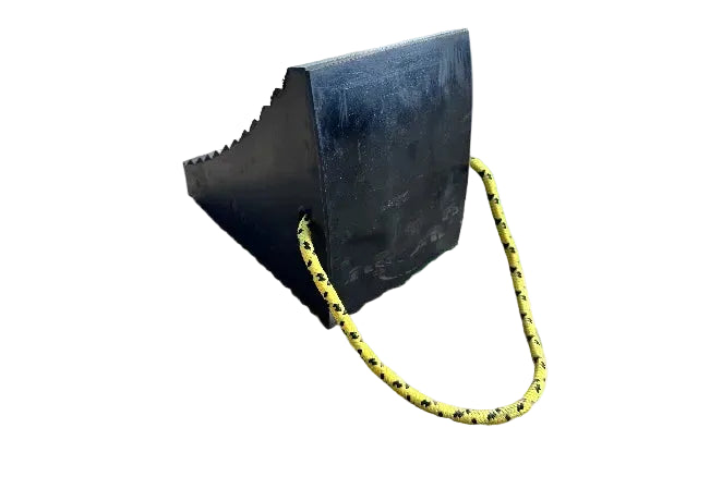 Drum Chock - Rubber Moulded Cable Drum/Wheel Chock