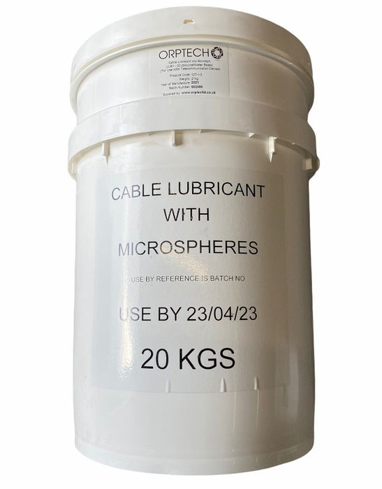 LUB1 - 20L Silicone and Water Based Cable Lubricant with Microspheres