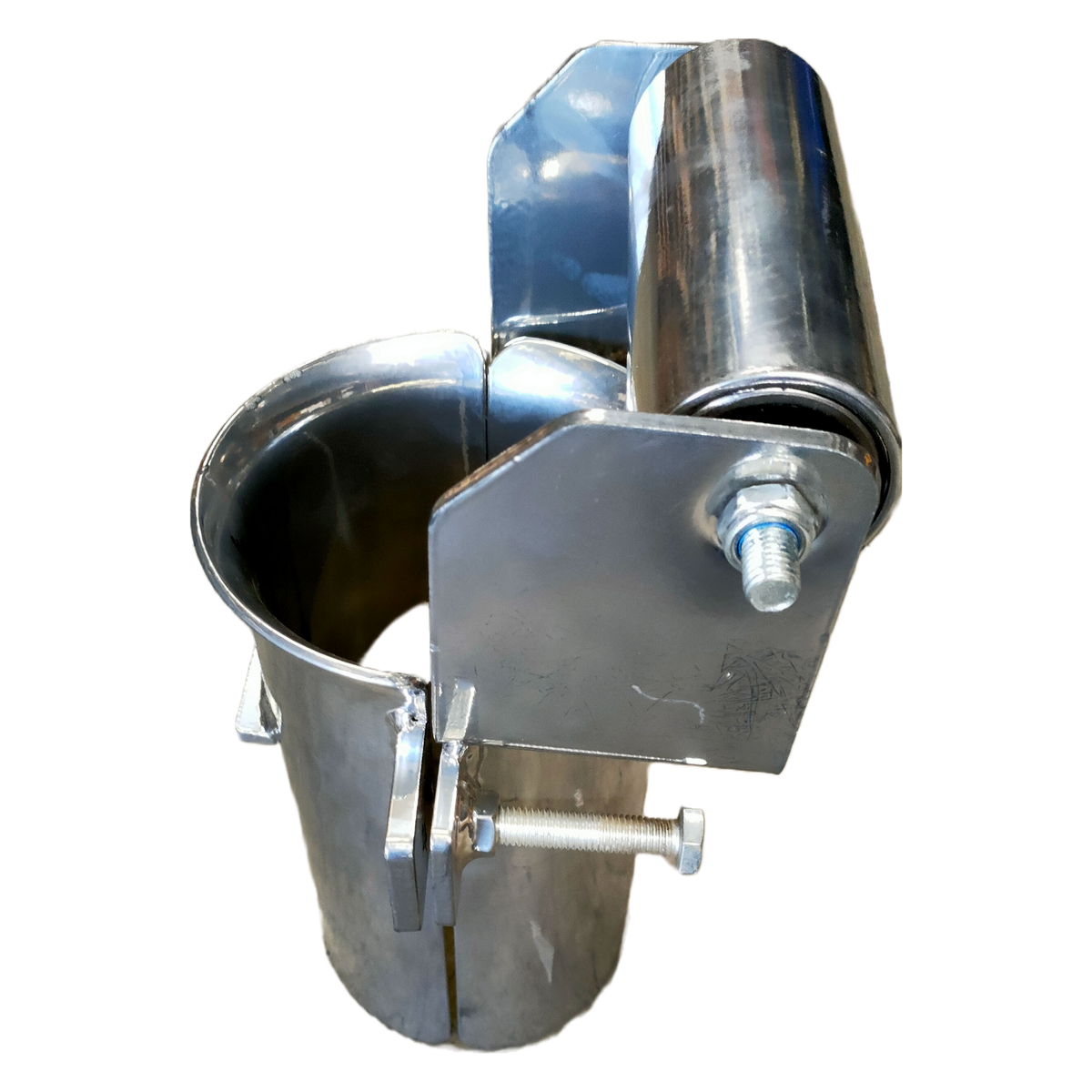 130 150mm Steel Bellmouth C w Guide Roller End Of Line Product 130-150mm-steel-bellmouth-c-w-guide-roller-end-of-line-product