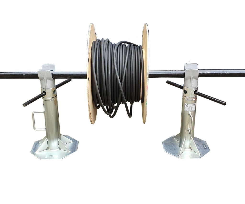 Interlocking Cable Jacks Cable Drum Jacks | Next Day UK Delivery | Free Del £250+ — Cabledrumjacks