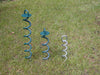 Green Powder coated Ground anchor by RiggFix 250mm & 400mm