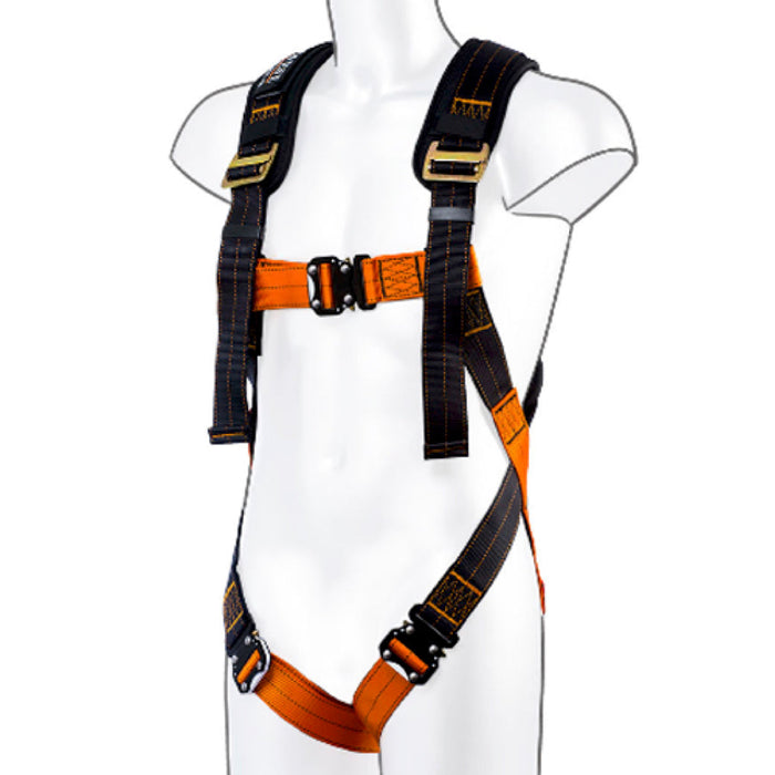 Portwest - Ultra 1 Point Safety Harness - Black/Orange