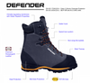 STEIN DEFENDER - Chainsaw Boots (Class 2 - 24 m/s) Assorted Sizes