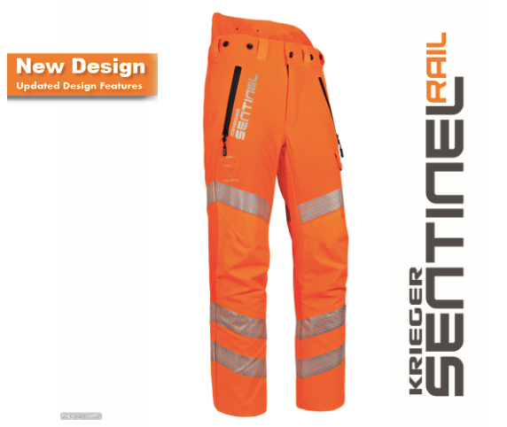 STEIN KRIEGER "SENTINEL RAIL" Chainsaw Trousers "C" Assorted Sizes S - XXL