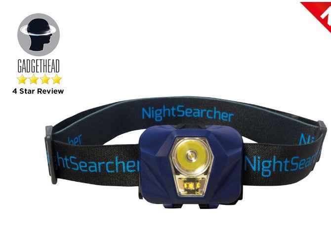HeadStar Hybrid Rechargeable / 3 x AAA Dual Beam LED Head Torch