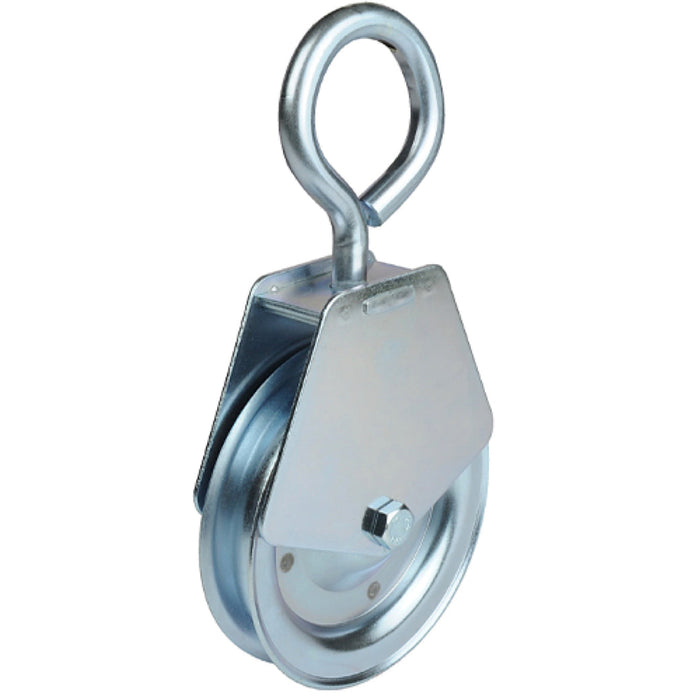 WEBI Pulley Type ETT-202 - Construction Site Pulley with Rotating Steel Hook for Scaffolding