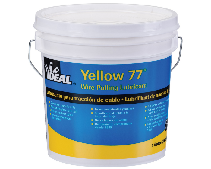 Wire Pulling Lubricant - Yellow 77 from Ideal