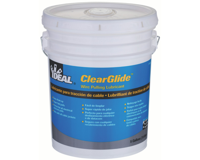 ClearGlide 5 Gallon Bucket Wire Pulling Lubricant